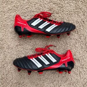 Adidas Predator Adipower SG G40975 Elite US 10.5 UK 10 Black Boots Cleats Men’s
